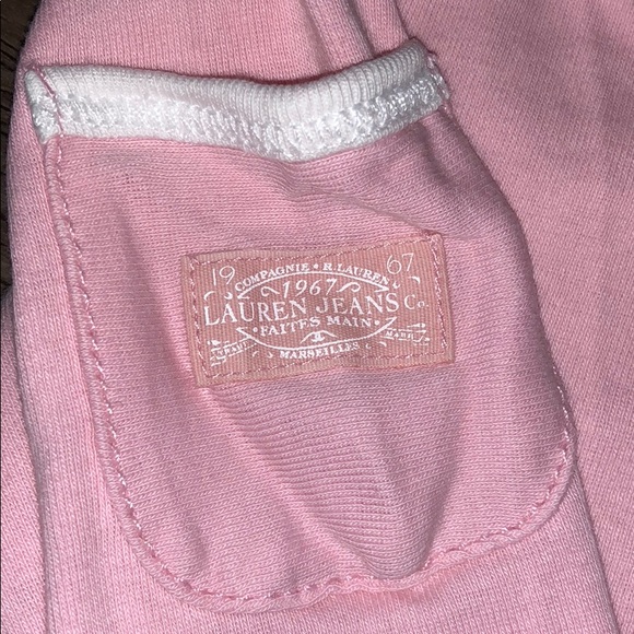 Lauren Jeans Co. light Pink top - Picture 3 of 4